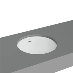 Vitra Metropole 40x40 Cm Yuvarlak Mat Beyaz Tezgahaltı Lavabo 7532B001-1082 Hemen Al