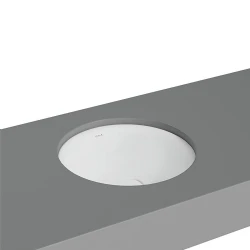 Vitra Metropole 40x40 Cm Yuvarlak Mat Beyaz Tezgahaltı Lavabo 7532B001-1083 Hemen Al