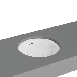 Vitra Metropole 40x40 Cm Yuvarlak Tezgahaltı Lavabo 7532B003-1082