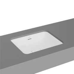 Vitra Metropole 50x40 Cm Dikdörtgen Mat Beyaz Tezgahaltı Lavabo 7534B001-1082