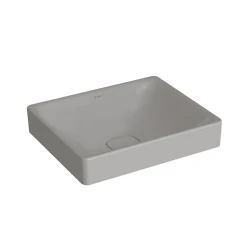 Vitra Metropole 50x40 Cm Dikdörtgen Mat Taş Gri Çanak Lavabo 7534B076-1398 Hemen Al