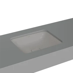 Vitra Metropole 50x40 Cm Dikdörtgen Mat Taş Gri Tezgahaltı Lavabo 7534B076-1083 Hemen Al