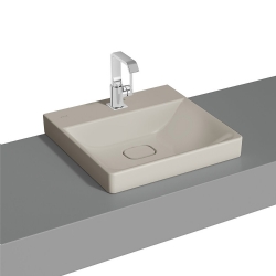 Vitra Metropole 50x47 Cm Mat Bej Çanak Lavabo 7525B020-0937