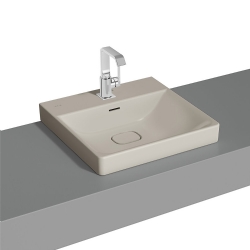 Vitra Metropole 50x47 Cm Mat Bej Çanak Lavabo 7525B020-0973