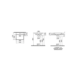 Vitra Metropole 50x47 Cm Mat Siyah Çanak Lavabo 7525B083-0937 Hemen Al