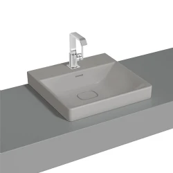 Vitra Metropole 50x47 Cm Mat Taş Gri Çanak Lavabo 7525B076-0973 Hemen Al