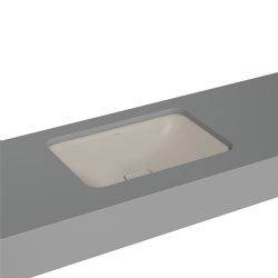 Vitra Metropole 60x40 Cm Dikdörtgen Mat Bej Tezgahaltı Lavabo 7535B020-1083