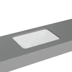 Vitra Metropole 60x40 Cm Dikdörtgen Mat Beyaz Tezgahaltı Lavabo 7535B001-1083 Hemen Al