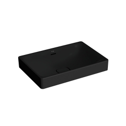 Vitra Metropole 60x40 Cm Dikdörtgen Mat Siyah Çanak Lavabo 7535B083-0673