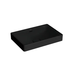 Vitra Metropole 60x40 Cm Dikdörtgen Mat Siyah Çanak Lavabo 7535B083-0673 Hemen Al