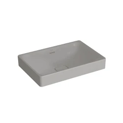 Vitra Metropole 60x40 Cm Dikdörtgen Mat Taş Gri Çanak Lavabo 7535B076-0673 Hemen Al