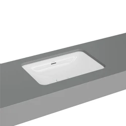 Vitra Metropole 60x40 Cm Dikdörtgen Tezgahaltı Lavabo 7535B003-1082 Hemen Al
