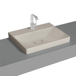 Vitra Metropole 60x47 Cm Mat Bej Çanak Lavabo 7526B020-0937