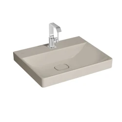 Vitra Metropole 60x47 Cm Mat Bej Lavabo 7526B020-0041 Hemen Al