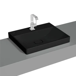 Vitra Metropole 60x47 Cm Mat Siyah Çanak Lavabo 7526B083-0937 Hemen Al