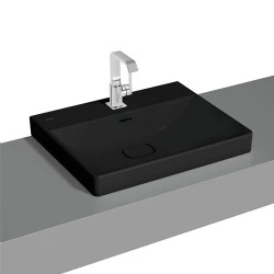 Vitra Metropole 60x47 Cm Mat Siyah Çanak Lavabo 7526B083-0973 Hemen Al