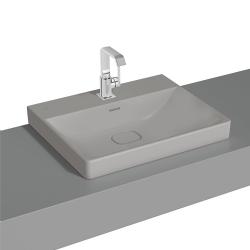 Vitra Metropole 60x47 Cm Mat Taş Gri Çanak Lavabo 7526B076-0973