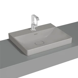 Vitra Metropole 60x47 Cm Mat Taş Gri Çanak Lavabo 7526B076-0973 Hemen Al