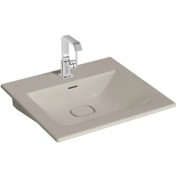 Vitra Metropole 60x53 Cm Mat Bej Etajerli Lavabo 7537B020-0001 Hemen Al