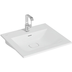 Vitra Metropole 60x53 Cm Mat Beyaz Etajerli Lavabo 7537B001-0001