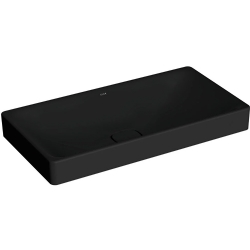 Vitra Metropole 80x40 Cm Dikdörtgen Mat Siyah Çanak Lavabo 7536B083-1398