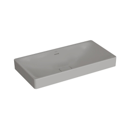 Vitra Metropole 80x40 Cm Dikdörtgen Mat Taş Gri Çanak Lavabo 7536B076-0673