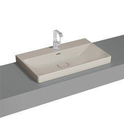 Vitra Metropole 80x47 Cm Mat Bej Çanak Lavabo 7527B020-0973