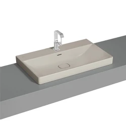 Vitra Metropole 80x47 Cm Mat Bej Çanak Lavabo 7527B020-0973 Hemen Al