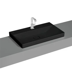 Vitra Metropole 80x47 Cm Mat Siyah Çanak Lavabo 7527B083-0937 Hemen Al