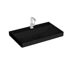 Vitra Metropole 80x47 Cm Mat Siyah Lavabo 7527B083-0041