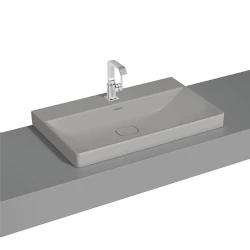 Vitra Metropole 80x47 Cm Mat Taş Gri Çanak Lavabo 7527B076-0973 Hemen Al