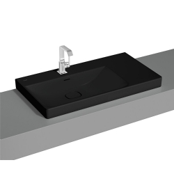 Vitra Metropole 90x47 Cm Mat Siyah Çanak Lavabo 7528B083-0973