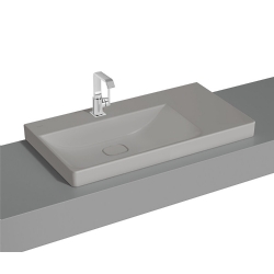 Vitra Metropole 90x47 Cm Mat Taş Gri Çanak Lavabo 7528B076-0937
