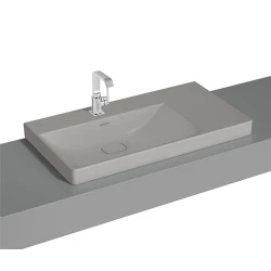 Vitra Metropole 90x47 Cm Mat Taş Gri Çanak Lavabo 7528B076-0973 Hemen Al