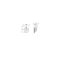 Vitra Mix-Yuvarlak Ankastre Stop Valf A41457 Hemen Al