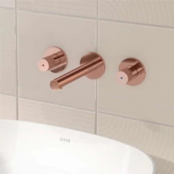 Vitra Origin 3 Rozetli Soft Bakır Ankastre Lavabo Bataryası A4258229 Hemen Al