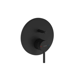 Vitra Origin Ankastre Mat Siyah Termostatik Banyo Bataryası A4267136WTC Hemen Al