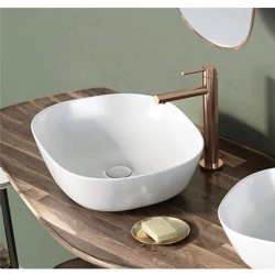 Vitra Origin Soft Bakır Yüksek Lavabo Bataryası A4255729 Hemen Al
