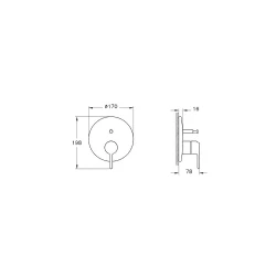 Vitra Origin Classic Ankastre Banyo Bataryası A42895 Hemen Al