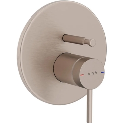 Vitra Origin Fırçalanmış Nikel Ankastre Mekanik Banyo Bataryası - A4282234