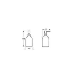 Vitra Origin Fırçalanmış Nikel Sıvı Sabunluk A4489134 Hemen Al