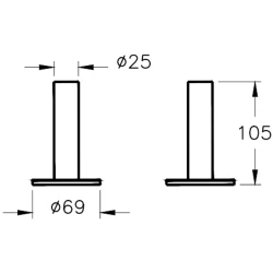 Vitra Origin Fırçalı Altın Diş Fırçalığı - A4489625 Hemen Al