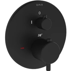 Vitra Origin Mat Siyah Ankastre Termostatik Duş Bataryası - A4267236WTC Hemen Al