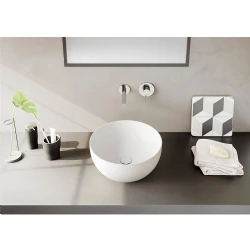 Vitra Outline 40x40 Cm Yuvarlak Mat Beyaz Çanak Lavabo 5992B401-0016 Hemen Al