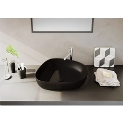 Vitra Outline 55x43 Cm Mat Siyah Çanak Lavabo 5991B483-0016 Hemen Al
