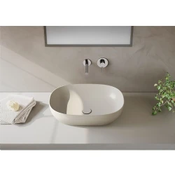 Vitra Outline 60x40 Cm Oval Mat Bej Çanak Lavabo 5995B420-0016 Hemen Al