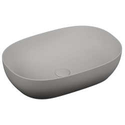 Vitra Outline 60x40 Cm Oval Mat Taş Gri Çanak Lavabo 5995B476-0016