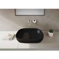 Vitra Outline 60x41 Cm Mat Siyah Çanak Lavabo 5993B483-0016 Hemen Al
