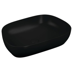 Vitra Outline 60x41 Cm Mat Siyah Çanak Lavabo 5993B483-0016