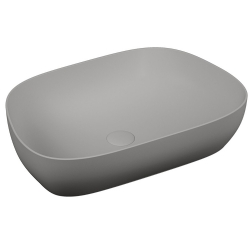 Vitra Outline 60x41 Cm Mat Taş Gri Çanak Lavabo 5993B476-0016